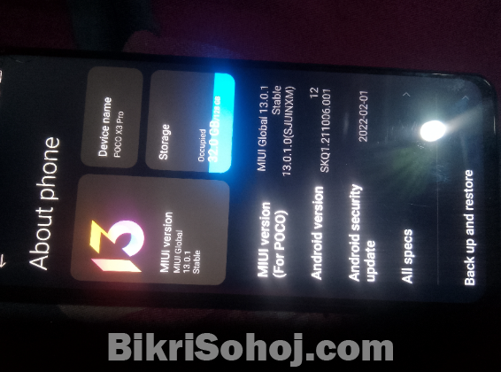 Poco x3 pro